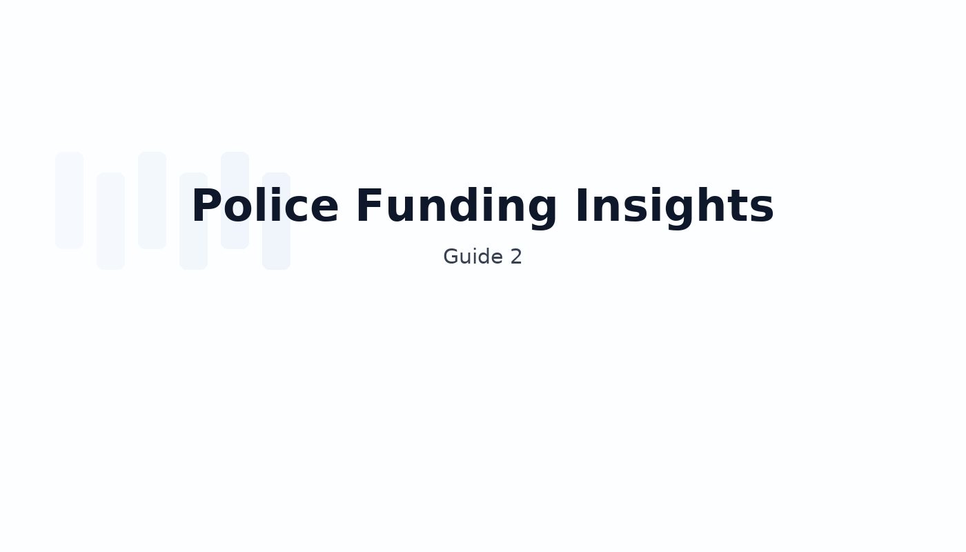 Documents and digital charts representing police grant programs